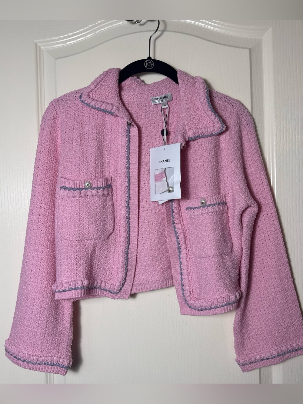 ✨NEW ✨CHANEL PINK CARDIGAN
